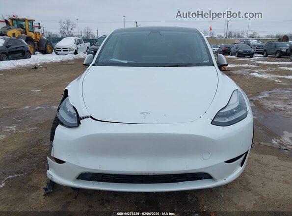 5YJYGDEE3MF199384 2021 TESLA MODEL Y White Вид панелі приладів