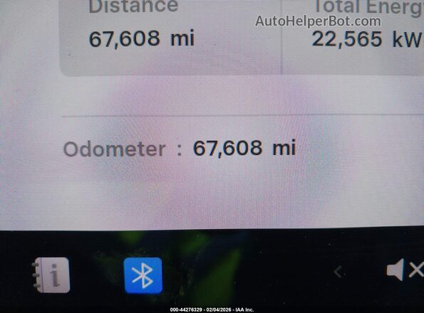 5YJYGDEE3MF199384 2021 TESLA MODEL Y White Панорамний вид салону 360°