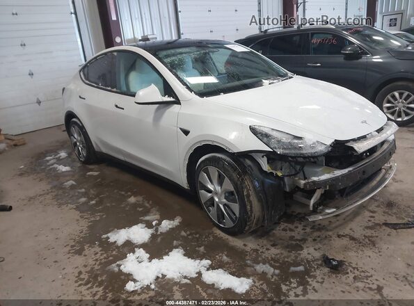 5YJYGDEE4LF049721 2020 TESLA MODEL Y Белый Передняя правая четверть