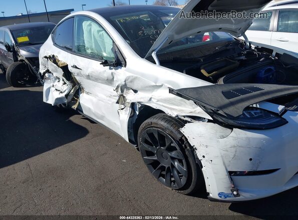 5YJYGDEE6MF090644 2021 TESLA MODEL Y White Вид спереду