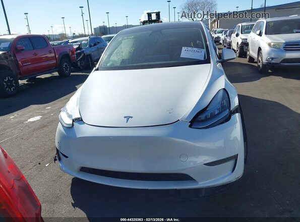5YJYGDEE6MF090644 2021 TESLA MODEL Y White Вид щитка приладів