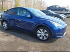 2021 Tesla Model Y Long Range Dual Motor All-wheel Drive Blue vin: 5YJYGDEE6MF305455