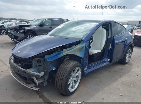 5YJYGDEE8LF021033 2020 TESLA MODEL Y Синий Вид спереди