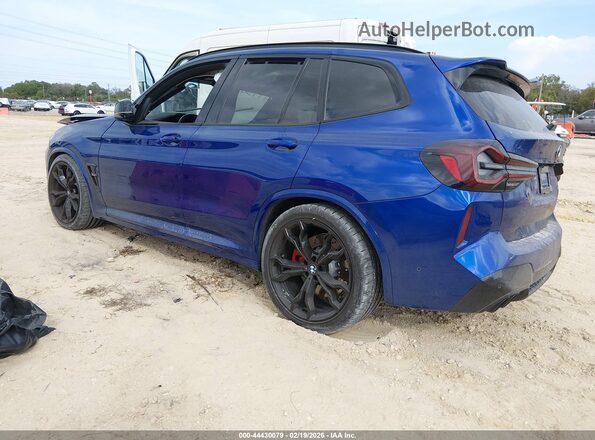 5YM13EC0XR9W09293 2024 BMW X3 Blue Задня ліва чверть