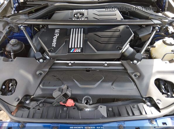 5YM13EC0XR9W09293 2024 BMW X3 Blue Вид ззаду