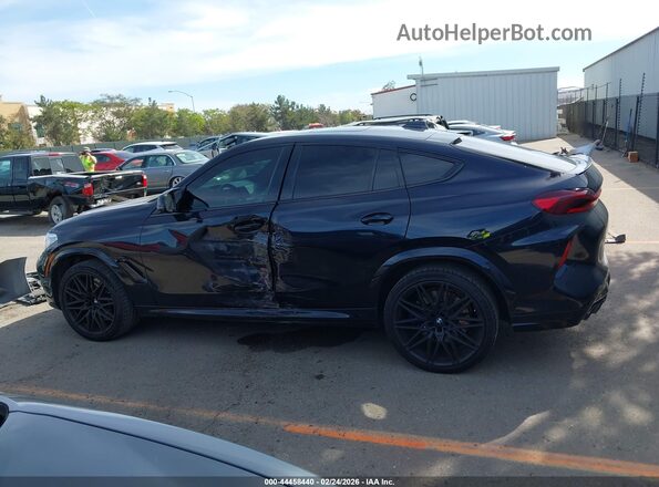 5YMCY0C02M9E03149 2021 BMW X6 M Черный Панорамный вид салона 360°