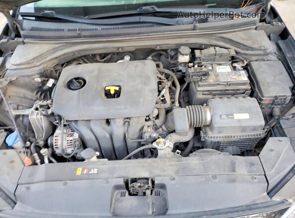 5NPD84LF3KH471664 2019 HYUNDAI ELANTRA Black Вид підкапотного простору