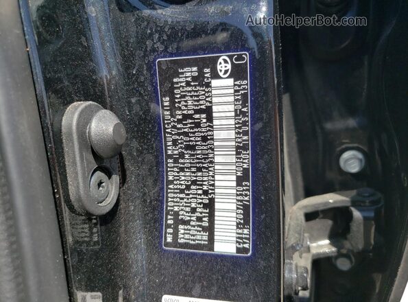 5YFVPMAE3NP301877 2022 TOYOTA LL Black Vista de la etiqueta del VIN