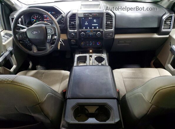 1FTFX1EG6GKD03204 2016 FORD F150 White Widok zestawu wskaźników