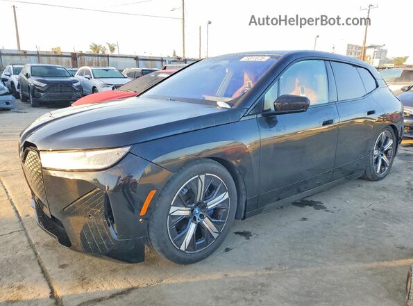 WB523CF07NCJ69751 2022 BMW IX Черный Задняя левая четверть