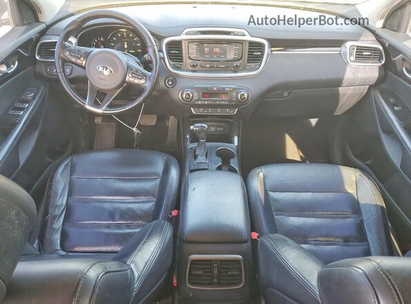 5XYPH4A19GG005319 2016 KIA SORENTO Угольный Вид щитка приборов
