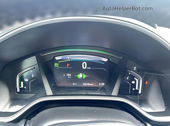 7FART6H84ME019027 2021 HONDA CRV Gray Instrument cluster view