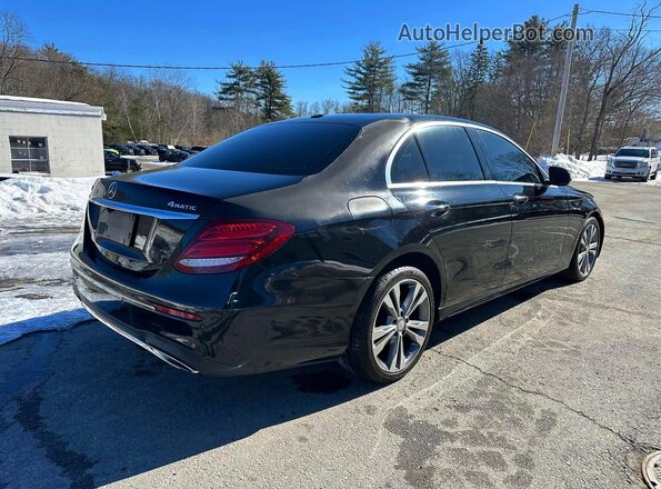 WDDZF4KB6HA024228 2017 MERCEDES-BENZ E Черный Передняя правая четверть