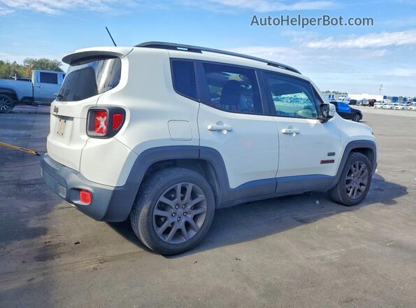 ZACCJABT2GPD02952 2016 JEEP RENEGADE Белый Передняя правая четверть