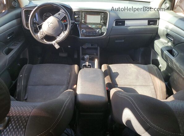 JA4AD3A34GZ040231 2016 MITSUBISHI OUTLANDER Черный Вид щитка приборов