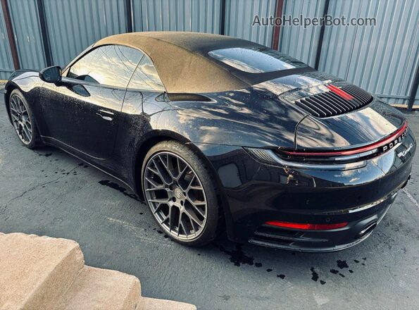 WP0CB2A93LS262748 2020 PORSCHE 911 Черный Передняя правая четверть