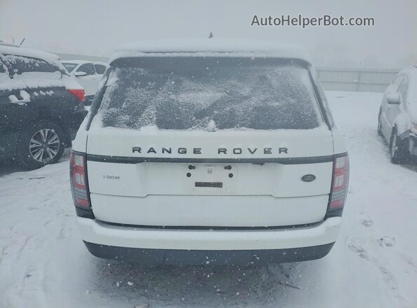 SALGS2FV6HA369452 2017 LAND ROVER RANGE ROVER White Widok wnętrza z przodu
