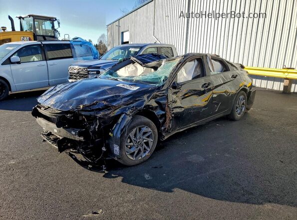 KMHLM4DG2RU750467 2024 HYUNDAI ELANTRA Черный Задняя левая четверть