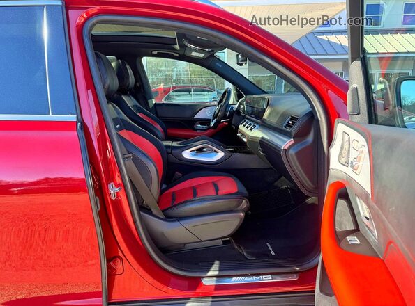 4JGFB6BB0MA450099 2021 MERCEDES-BENZ GLE Красный Вид сзади