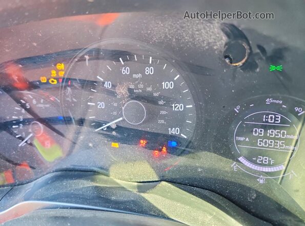 3CZRU5H30LM718246 2020 HONDA HR-V Black Vista de los asientos traseros