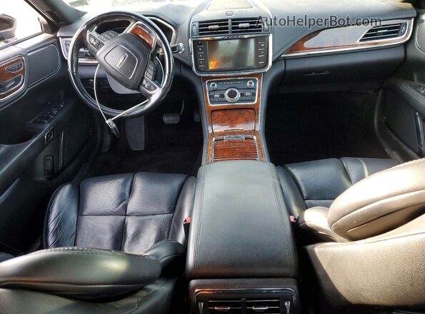 1LN6L9SK1J5603530 2018 LINCOLN CONTINENTA Черный Вид щитка приборов