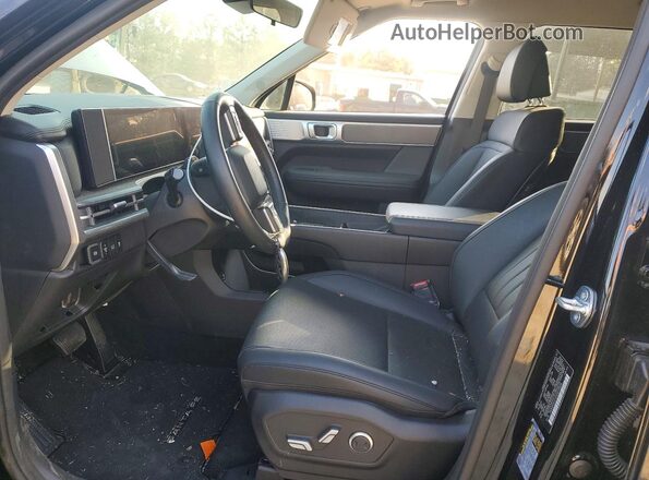 5NMP2DG13SH039568 2025 HYUNDAI SANTA Черный Вид панели приборов
