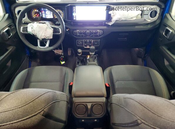 1C4PJXEN1SW644941 2025 JEEP WRANGLER Blue Widok zestawu wskaźników
