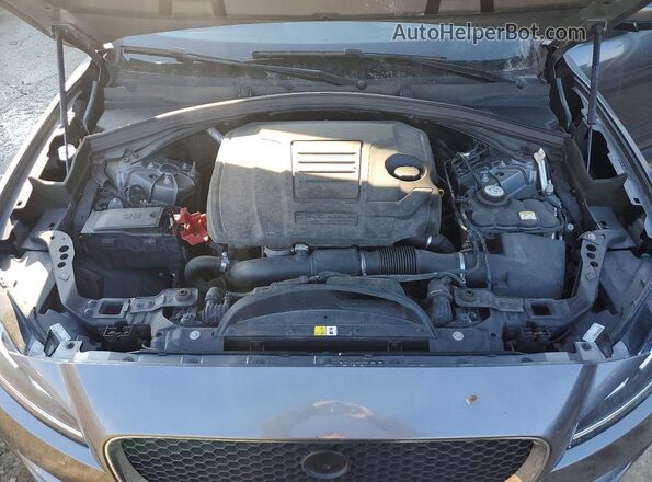SADCJ2GX4JA237664 2018 JAGUAR F-PACE Серый Вид наклейки с VIN-кодом