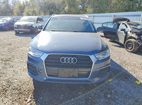 WA1ECCFS0HR012366 2017 AUDI Q3 Gray Вид ззаду