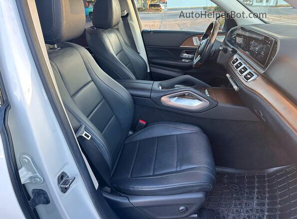 4JGFB5KB1MA571198 2021 MERCEDES-BENZ GLE White Rear view