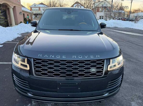 SALGS2RE1JA393000 2018 LAND ROVER RANGE ROVER Black Widok z tyłu