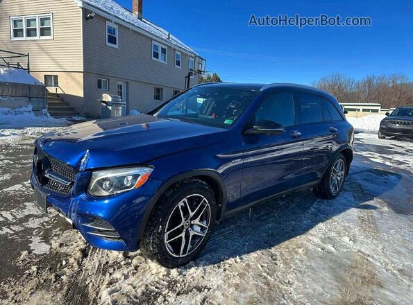 WDC0G6EB2JV025490 2018 MERCEDES-BENZ GLC-CLASS Blue უკანა მარცხენა