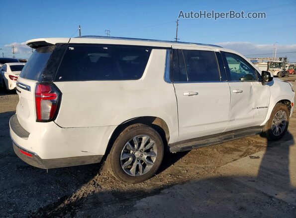 1GNSKBKD5RR165203 2024 CHEVROLET SUBURBAN Белый Передняя правая четверть