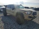 2019 Toyota Tacoma Double Cab Золотой vin: 3TMCZ5ANXKM198077