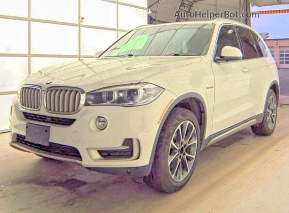 5UXKR0C52J0Y02782 2018 BMW X5 Белый Задняя правая четверть