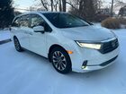 2022 Honda Odyssey Exl White vin: 5FNRL6H71NB023976