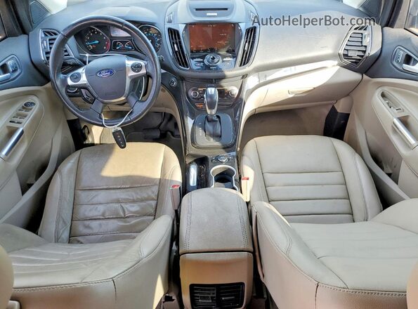 1FMCU0J99GUC78733 2016 FORD ESCAPE Серебряный Вид щитка приборов