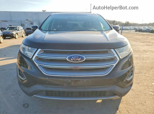 2FMPK3K96GBB13364 2016 FORD EDGE Черный Вид сзади