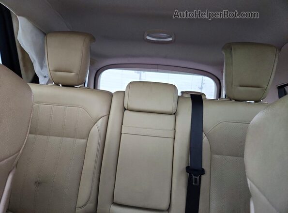 4JGDA5JB5HA831202 2017 MERCEDES-BENZ GLE Белый Вид задней части салона