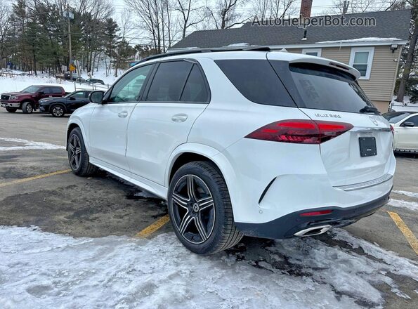 4JGFB4FB7TB563295 2026 MERCEDES-BENZ GLE Белый Задняя правая четверть