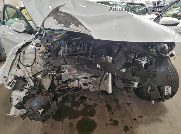 KMHLS4DG7SU988021 2025 HYUNDAI ELANTRA White Vista del compartimento del motor