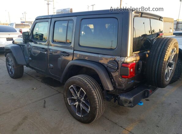 1C4RJXN63RW356172 2024 JEEP WRANGLER Серый Задняя правая четверть