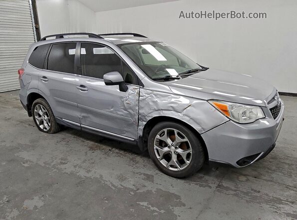 JF2SJAXC0GH468013 2016 SUBARU FORESTER 2.5I TO Серебряный Вид спереди