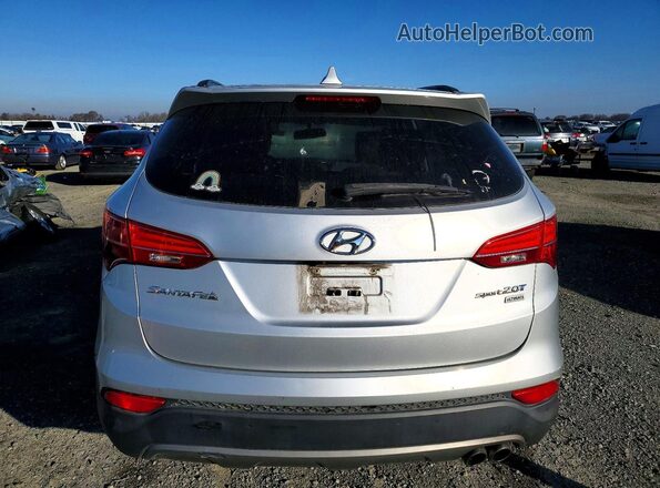 5XYZW4LA9GG346344 2016 HYUNDAI SANTA Silver Widok wnętrza z przodu