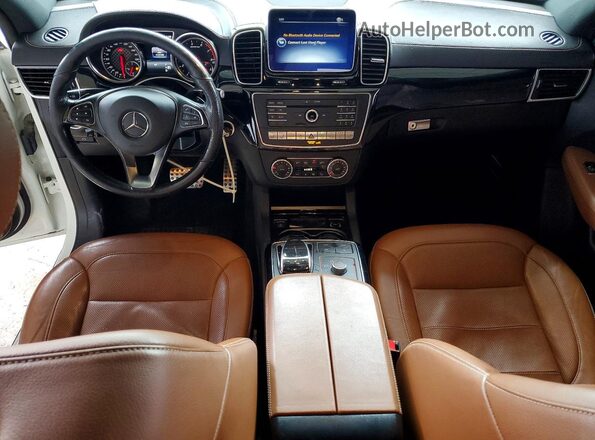 4JGED6EB6KA137329 2019 MERCEDES-BENZ GLE Белый Вид щитка приборов
