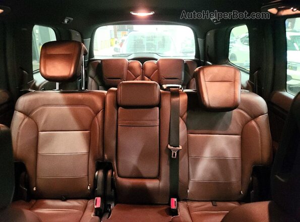 4JGDF7DE9GA680012 2016 MERCEDES-BENZ GL-CLASS Белый Вид задней части салона