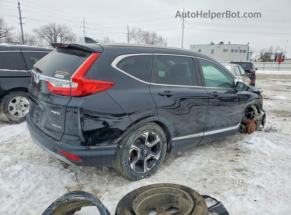 2HKRW2H96HH643794 2017 HONDA CRV Черный Передняя правая четверть