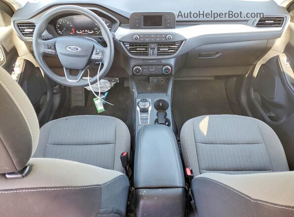 1FMCU0F65MUA98000 2021 FORD ESCAPE Синий Вид щитка приборов