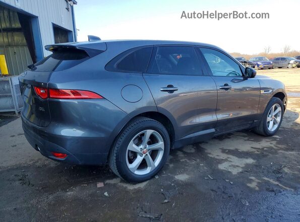SADCJ2GX4JA237664 2018 JAGUAR F-PACE Серый Передняя правая четверть