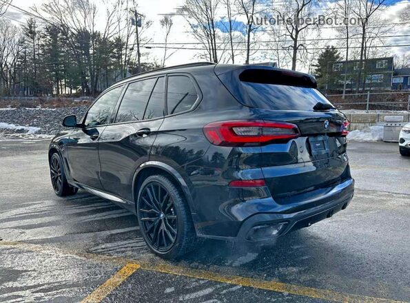 5UXCR4C01M9F90721 2021 BMW X5 Черный Задняя правая четверть